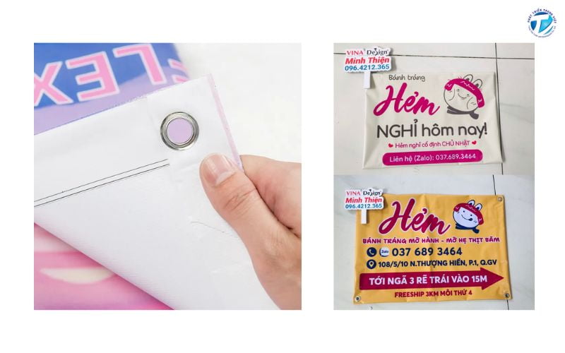 Kỹ thuật đóng khoen bạt đúng cách